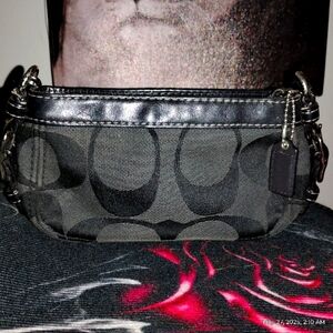 Beautiful Coach Vintage Black Mini Bag